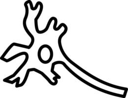 Neuron Line Icon vector
