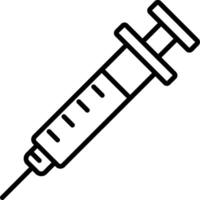 Injection Line Icon vector