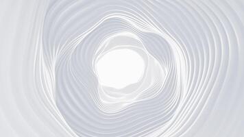 Abstract white background, 3d rendering. video