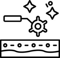 Lifting Line Icon vector