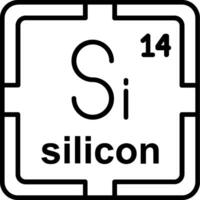 SilLine Icon Line Icon vector
