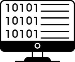 Code Glyph Icon vector