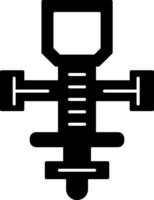 Wood Router Glyph Icon vector