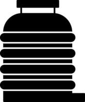 Water Tank Glyph Icon vector