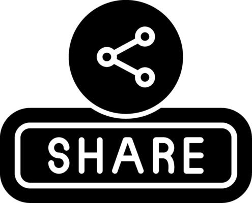 Share Glyph Icon