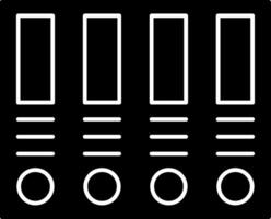 Archive Glyph Icon vector