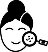 Check Glyph Icon vector