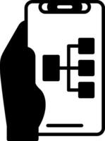 Structure Glyph Icon vector