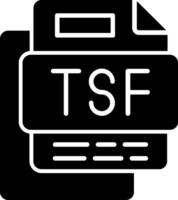 Torrent Symbol File Glyph Icon vector