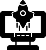 Startup Glyph Icon vector