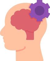 Cognitive Function Flat Icon vector