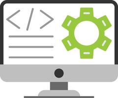 Website Builder Flat Icon vector