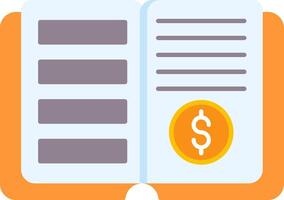 Ledger Flat Icon vector