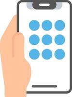 Apps Flat Icon vector