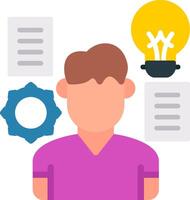 Skills Flat Icon vector