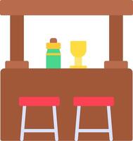 Bar Flat Icon vector