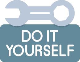 Do It Yourself Flat Icon vector