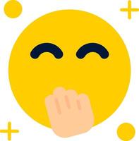 Blush Flat Icon vector