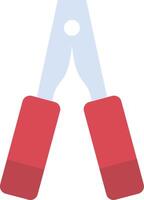 Clamp Flat Icon vector