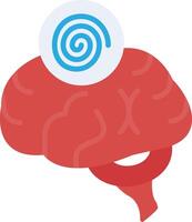 Hypnosis Flat Icon vector