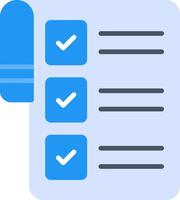 Checklist Flat Icon vector