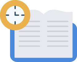Continuous Learning Flat Icon vector