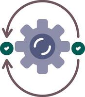 Agile Flat Icon vector