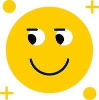 Suspicious Flat Icon vector