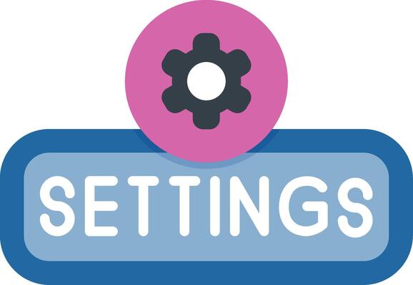 Setting Flat Icon