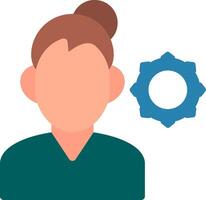 Support Flat Icon vector