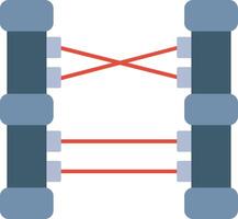 Laser Flat Icon vector