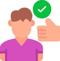 Motivation Flat Icon vector