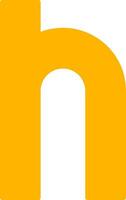 Small n Icon vector