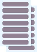 Daily Ledger Flat Icon vector