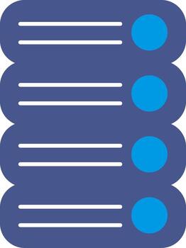 Server Flat Icon vector