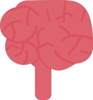 Cerebellum Flat Icon vector