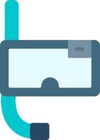 Diving Flat Icon vector