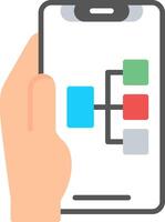 Structure Flat Icon vector