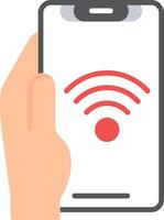 Wifi Flat Icon vector