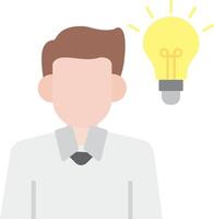 Idea Flat Icon vector