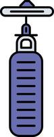 Rotary Tool Line Filled Icon vector