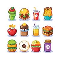 Food and Drink Icon Set Collection for Documents, Websites and Mobile Applications vector