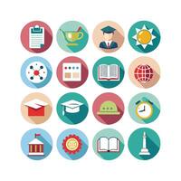 Education Icon Set Collection for Documents, Websites and Mobile Applications vector