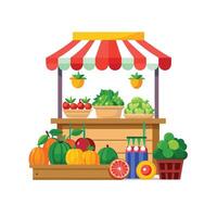 Realistic Fruits Illustration Concepts vector