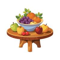 Realistic Fruits Illustration Concepts vector