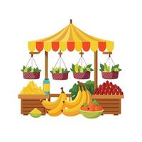 Realistic Fruits Illustration Concepts vector