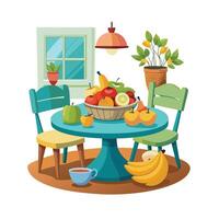 Realistic Fruits Illustration Concepts vector