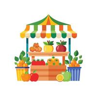 Realistic Fruits Illustration Concepts vector