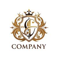 Elegant Premium Quality Logo Design for Luxury Company vector