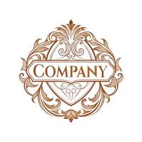 Elegant Premium Quality Logo Design for Luxury Company vector